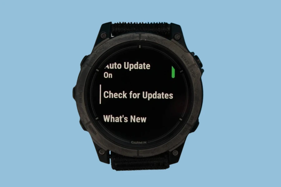 How to manually update your Garmin watch?