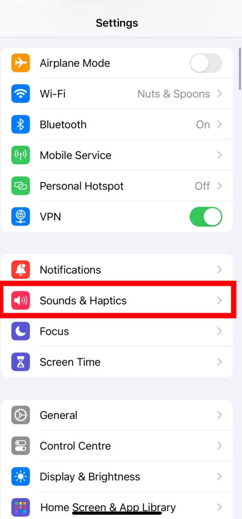 Steps to set up separate ringtones for two SIM cards on iPhone with iOS 17