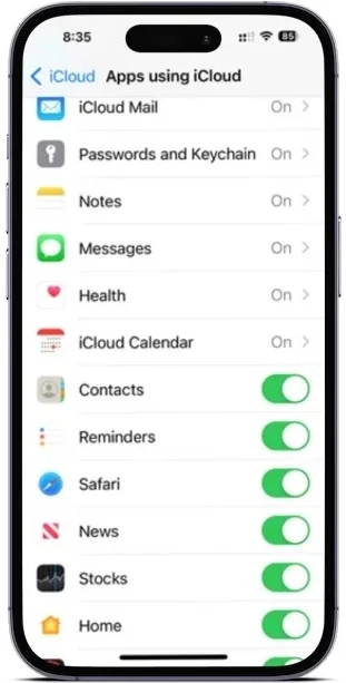 Restore from iCloud on your iPhone