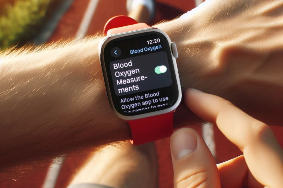 How to take an SpO2 reading on Apple Watch?