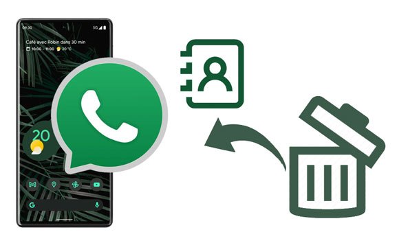 Recover deleted contacts on WhatsApp