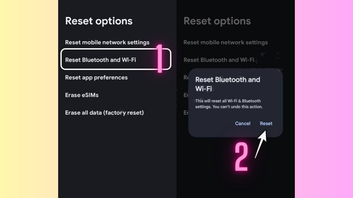 Reset Bluetooth