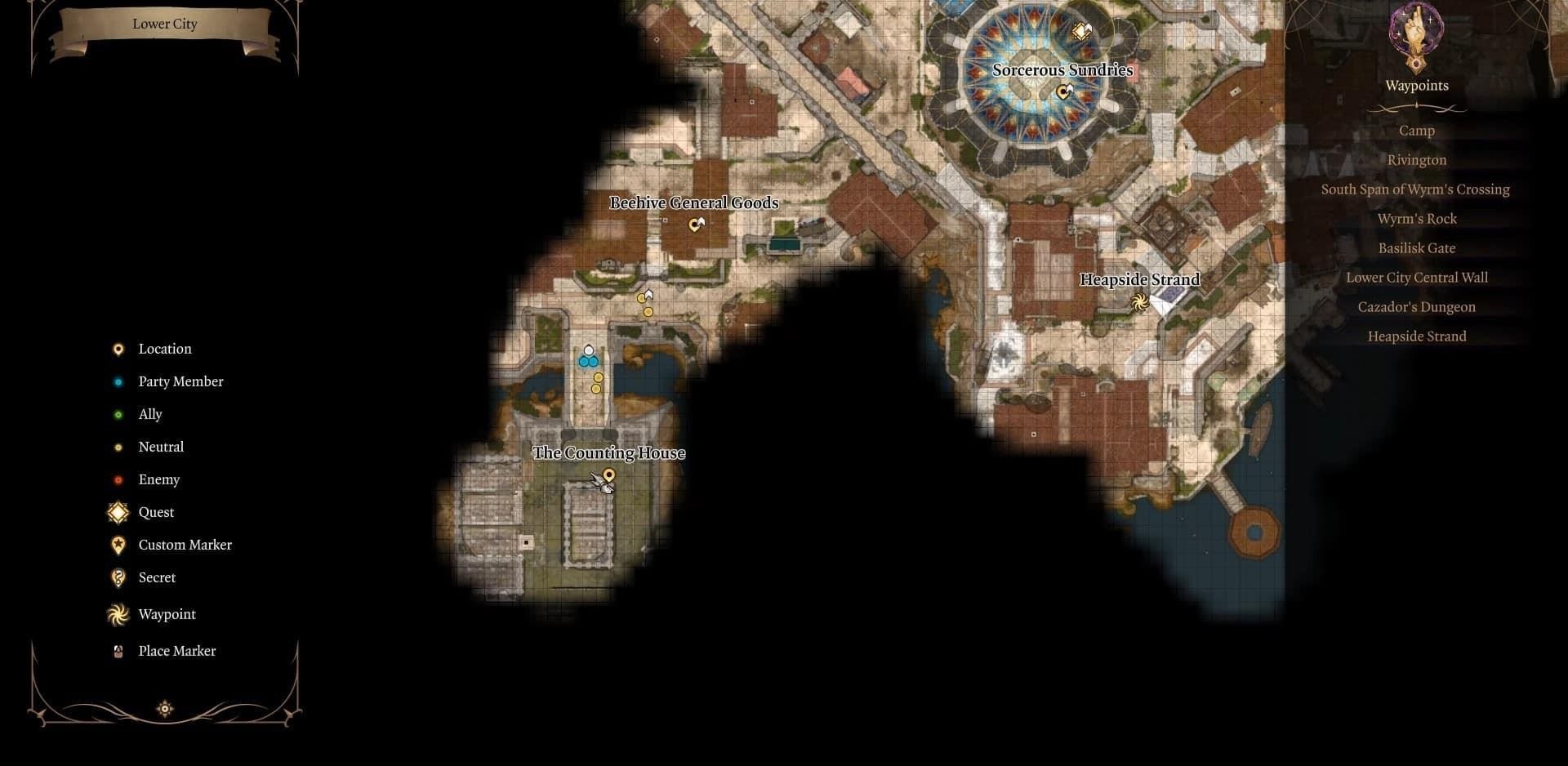 Baldur's Gate 3 Minsc location 